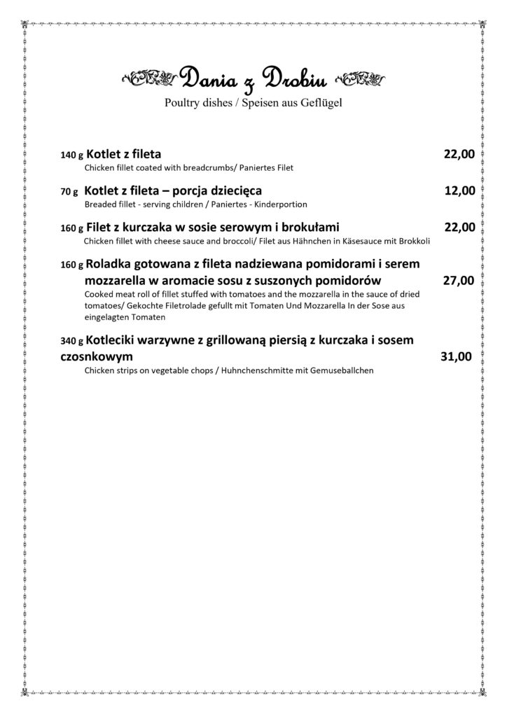 Menu7-Dania z drobiu